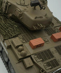 1 To 16 Scale Remote Control US M26 Pershing Tank Modified Edition with upgraded metal tracks and detailed accessories