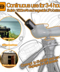 SC001 Wireless Spotting Scope Camera With WiFi For Birding And Digiscoping See Targets In Real Time On Your Phone 1080P Photo
