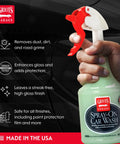 Spray On Car Wash For Waterless Detailing With Carnauba Wax Protection Rinseless Formula No Hose Or Bucket Needed Delivers A Streak Free Shine Lifts Dirt Without Scratching Paint Ideal For Cold Weather And Water Restrictions spray bottle, 35 fl oz