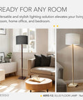 Ellis 21 Inch Table Lamp With Natural Rubber Wood And White Fabric Shade, modern decor in living room setting