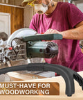 Skip The Bandages With This Heavy Duty Miter Saw Hold Down Stick designed for secure grip while cutting wood.