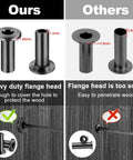 Comparison of 120 Pack T316 Black Stainless Steel Rugged Protector Sleeves For One Eighth Inch Cable Deck Railing Kit System On Wood Posts
