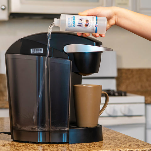 Pro Grade Descaler For Coffee And Espresso Makers 2 Bottle Pack 4 Uses Keeps Your Brews Great Universal Compatibility