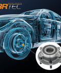 Front Wheel Hub And Bearing Assembly Fits Mazda 6 2014 2019 And CX 5 2013 2022 5 Lug Steel Roller Bearing Auto Part Replacement Direct Fit No Fuss Easy Install