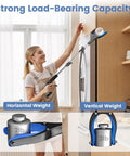 Woman using Two Pack 36 Inch Grabber Reacher Tool For Seniors Foldable Reachers With Anti Slip 90 Degree Rotating Jaw And Extended Four Inch Wide Claw With Magnet For Disabled Mobility Aids to reach high shelf