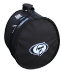 Tour Ready 16 By 14 Inch Egg Shaped Power Tom Drum Case, black fabric, zipper, protective design for travel.
