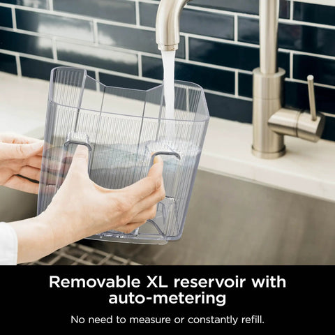 Removable reservoir for Hot And Iced XL Coffee Maker With Rapid Cold Brew Four Brew Styles Eight Cup Sizes Black CM371