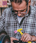 Stylish Pink Ceramic Tig Welding Cups Boost Precision Flow For Professional Guns And Heavy Duty Tasks With Heat Resistant Design That Keeps Things Smoother Every Time You Weld in use.