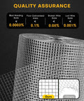 Top Shelf Durability One Quarter Inch Hardware Cloth Roll With Precise Square Cut Mesh and 23 Gauge Annealed Wire for quality assurance rates.