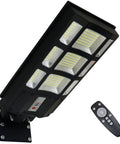 300W Solar Street Light With Dusk To Dawn Feature, Motion Sensor, And Remote Control, 30000 Lumens IP67 Waterproof Outdoor Lighting