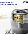 Premium Rear Wheel Bearing Hub Assembly Straight Up Built Tough For Toyotas shows internal pre-lubricated bearings and heat-resistant grease.