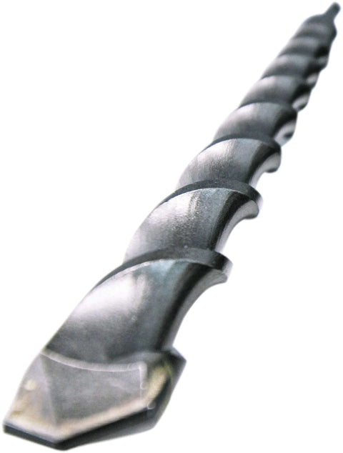 Makita SDS-Plus 3/4-inch drill bit, steel with twisted flutes, close-up view