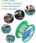 Lead Free Rosin Core Solder Wire 1mm Sn99 Ag0.3 Cu0.7 30g with PCB soldering examples and product features