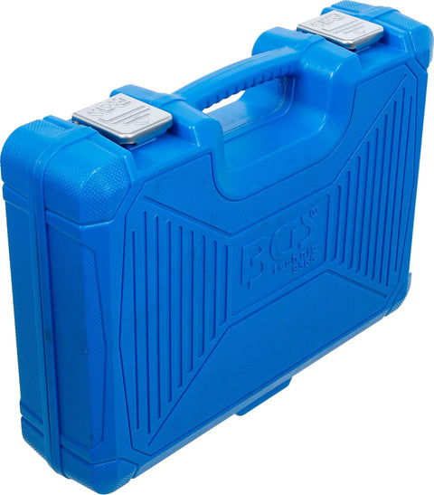 Heavy Duty Glow Plug Puller And Thread Restoration Kit For M8 And M10 Diesel Blocks 41 Piece blue protective case with handle