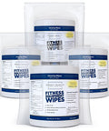Pro Grade Gym Equipment Wipes Refill Pack Four Rolls Of Eight Hundred Pre Moistened Cleaning Wet Wipes for Upwards And Downwards Dispensers