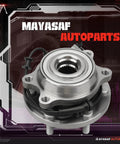 4WD Front Wheel Hub Bearing Assembly With ABS 2 Pack 6 Lug For Nissan Frontier Xterra Pathfinder Equator 2005 to 2015