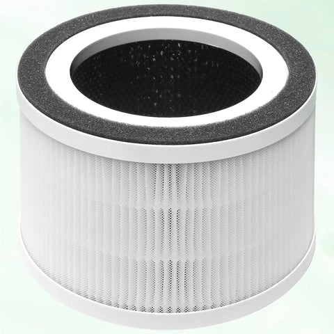 True H13 HEPA Allo Replacement Filter 2 Pack for Mooka Allo Afloia Filo and Honati Air Purifiers, cylindrical filter design