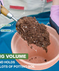 Heavy Duty Bend Proof Stainless Steel Potting Scoop With 1 Cup Capacity large volume garden hand shovel lifting soil