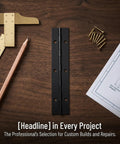 4 Pack Stainless Steel Piano Hinges Black Continuous Hinges For Furniture on wood with tools and screws