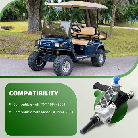 Heavy Duty Golf Cart Steering Gearbox Assembly For TXT Medalist 1994 2001 Fits 70314-G01 70314-G02 70723-G02 70147-G02 5540