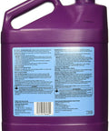 Rear view of 1-gallon purple jug, Ultrafine Machine Polish Pro Formula For Detail Junkies, Quickly Erases Ultrafine Swirl Marks.