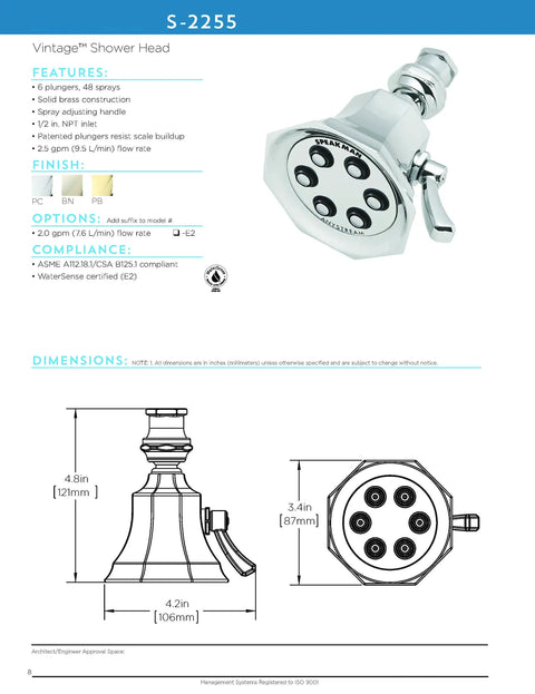 Anystream 360 Shower Head Delivers A Spa Like Shower Experience With Patented Spray Settings And Even Coverage 2.5 GPM Flow Polished Chrome Finish For A Dope Shower Upgrade