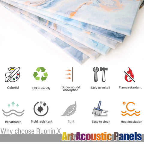 Game Changing Decorative Acoustic Wall Panels For Living Room Noise Block Sound Absorbing Foam Boards To Knock The Room Echo And Keep The Digs Vibe Tight While Squashing Reverberation Effortlessly, colorful sound absorbing panels stacked.