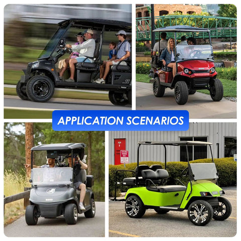 Various golf carts and utility vehicles using Beefy 48V 250A DC Motor Speed Controller For 2009 And Up Golf Carts And Forklifts