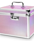 Colorful Aurora Combination Lock Box With Code For Personal Items Safe For Meds And Docs Portable Medicine Lockbox For Kids Jewelry
