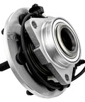 Pair Front Wheel Hub Bearing Assembly For Dodge Ram 1500 2002 2003 2004 2005, 5 Lug, 4 Wheel ABS Replacement Kit, front view