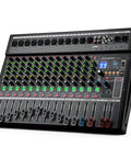 12-Channel Studio Mixer with USB Interface, Bluetooth, 99 DSP Effects, MP3 Playback, and XLR Inputs for Podcasting