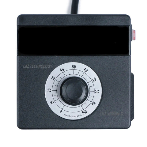 Front view of Variable Speed Controller For Exhaust Fan Motor Router And Drill Rheostat 110V 120V 220V 15A 4000W