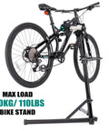 Bike Repair Stand With 360 Degree Rotating Clamp Holds Up To 110 Lbs Adjustable Jaws 1 To 1.5 Inches Workstand for mountain bikes