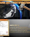 OTG Safety Goggles Over Glasses For Wearers, ANSI Z87.1 Anti Fog Tactical Eye Protection certification and document display