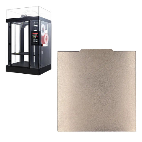 Solid Double Sided Pei Texture Spring Steel Build Plate With Magnetic Base For 3D Printers Level Up Your Prints Straight Up Silky Release And No Drama Cleanup Black Upgrade