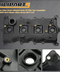 Nissan 2.5L Engine Valve Cover With Gasket Bolts And Oil Filter Cap Fits 2007-2013 Altima And Sentra Replaces 13264-JA00A