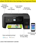 GameChanging Wireless Color All In One Supertank Printer Featuring Built In Scanner Copier And HassleFree Setup For Streamlined Daily Home Office Productivity with color display and EcoFit bottles.