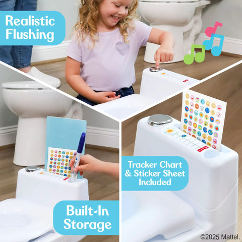 2 In 1 Toddler Potty Trainer With Realistic Flushing Sounds Includes Milestone Tracker And Nifty Storage Makes Potty Training For Your Kiddo A Straight Up Smooth Experience