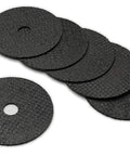 Heavy Duty 2 Inch Metal Cutting Discs Six Pack for Mini Miter Benchtop Saws and Rotary Tools with 3/8 Inch Arbor