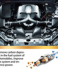 Engine with Catalytic Converter Cleaner 2 Pack For Gas And Diesel Cars Engine And Exhaust System Cleaner To Remove Carbon Buildup