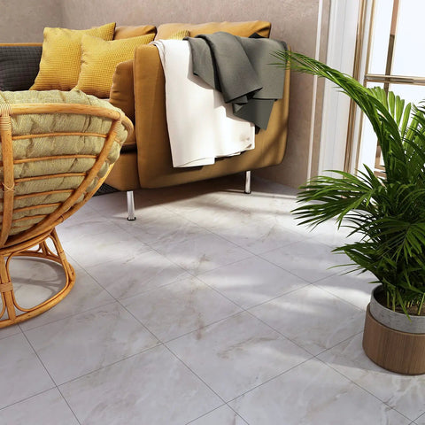 Grey Marble Peel And Stick Floor Tiles 32 Pack 12x12 Inches Waterproof Self Adhesive Vinyl Flooring For Bathroom Kitchen Bedroom