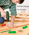 Top Shelf Manual Drill Bit Sharpening Guide Jig Set Of 3 Knocks Out 90 118 And 135 Degree Angles Dead On Precision Killer Gear For Makers And Machinists Zero Power Needed with drill and jigs on wood.