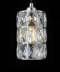 Adjustable 1-Light Indoor Kitchen Island Pendant Light With 6-Inch Drum Glass Shade Modern Farmhouse Vibe Ceiling Fixture