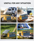 Super Heavy Duty 2000 Watt Pure Sine Wave Power Inverter Dc 12 To 120 Volt Ac with RV, boat, solar, and camping setups.