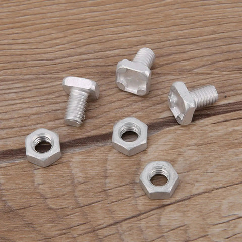 Heavy Duty Aluminum Nuts And Bolts Set With Stainless Steel Spring Washers For Palram Greenhouse 50 Pieces Tool Accessory Kit Pro Grade Rust Resistant Fasteners For Garden Greenhouse Construction