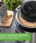 Turn Your Instant Pot Into A Real Air Fryer With A 7 In 1 Lid For 8 Qt Pots, A Complete Fryer Attachment Kit With Basket