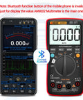 Bluetooth Digital Multimeter With Auto Range TRMS 6000 Counts for AC DC Voltage and Current displayed with smartphone app