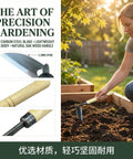 Pro Grade Weeding Sickle Garden Tool For Lawn And Grass Sharp High Carbon Steel Blade Hand Weeder With Durable Wooden Handle