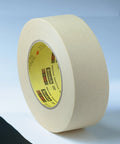 High Performance Tan Masking Tape For Paint Jobs That Sticks Right Away And Resists Lifting Or Curling Pro Grade 144 Mm By 55 M