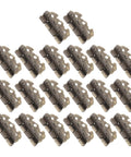 Vintage 20 Pack Mini Butterfly Hinges With 90 Degree Folding For Jewelry Boxes And Wooden Chests Zinc Alloy Antique Bronze Pattern
